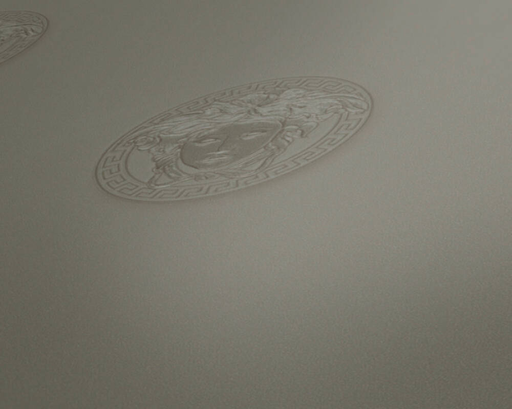 VERSACE HOME WALLPAPER «UNI, GREY» 348623