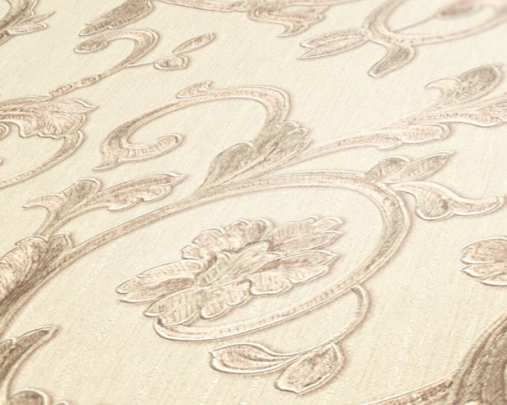 VERSACE HOME WALLPAPER «BEIGE, CREAM, METALLIC» 343263