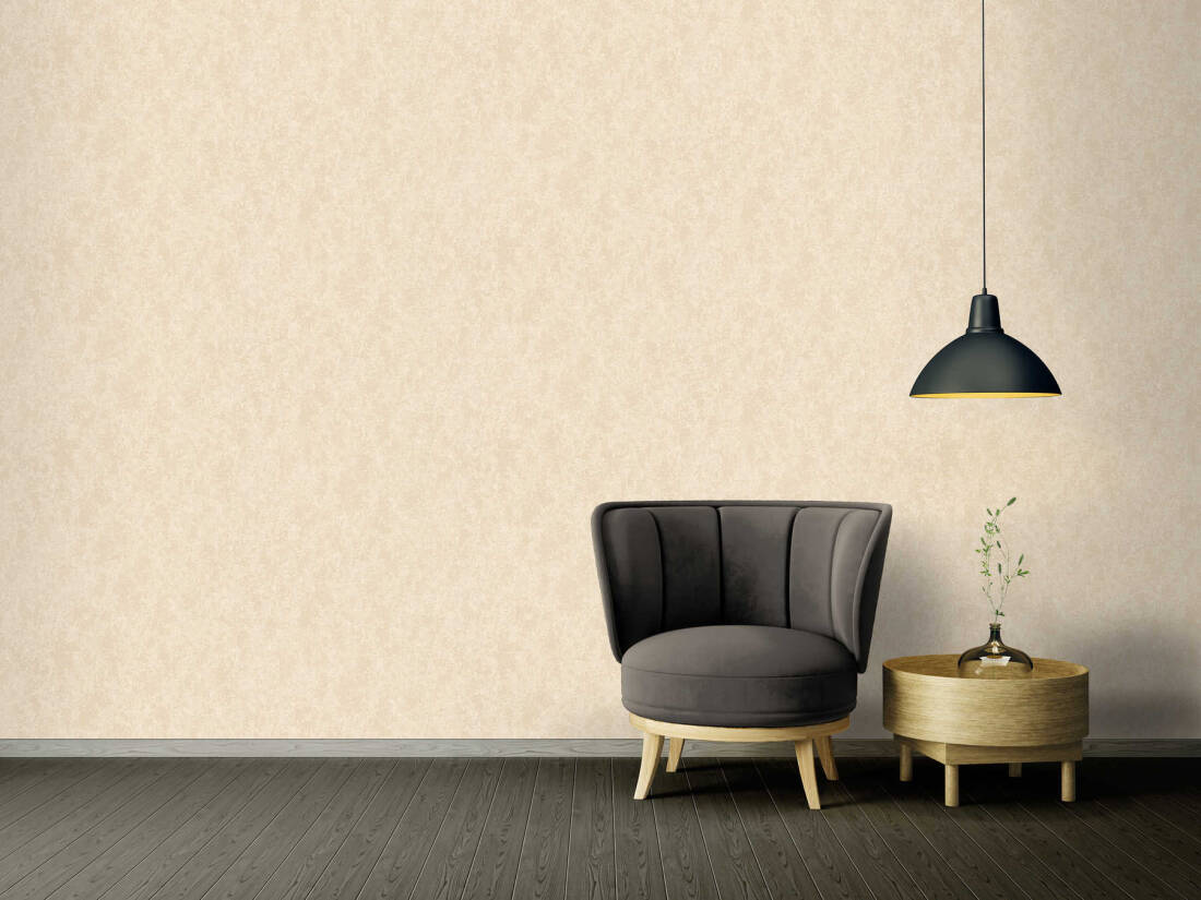 VERSACE HOME WALLPAPER «UNI, BEIGE, METALLIC» 349033