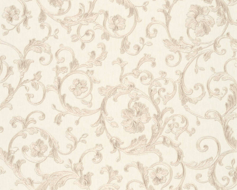 VERSACE HOME WALLPAPER «BEIGE, CREAM, METALLIC» 343263