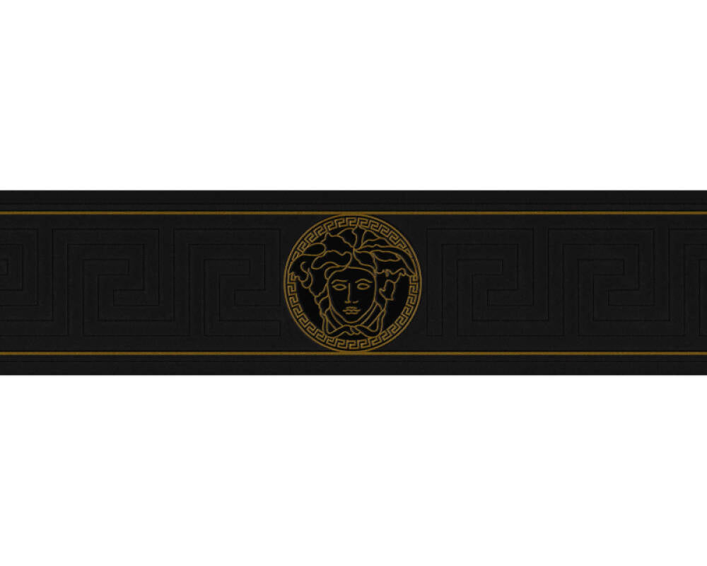 VERSACE HOME BORDER «BAROQUE, BLACK, GOLD, METALLIC» 935224