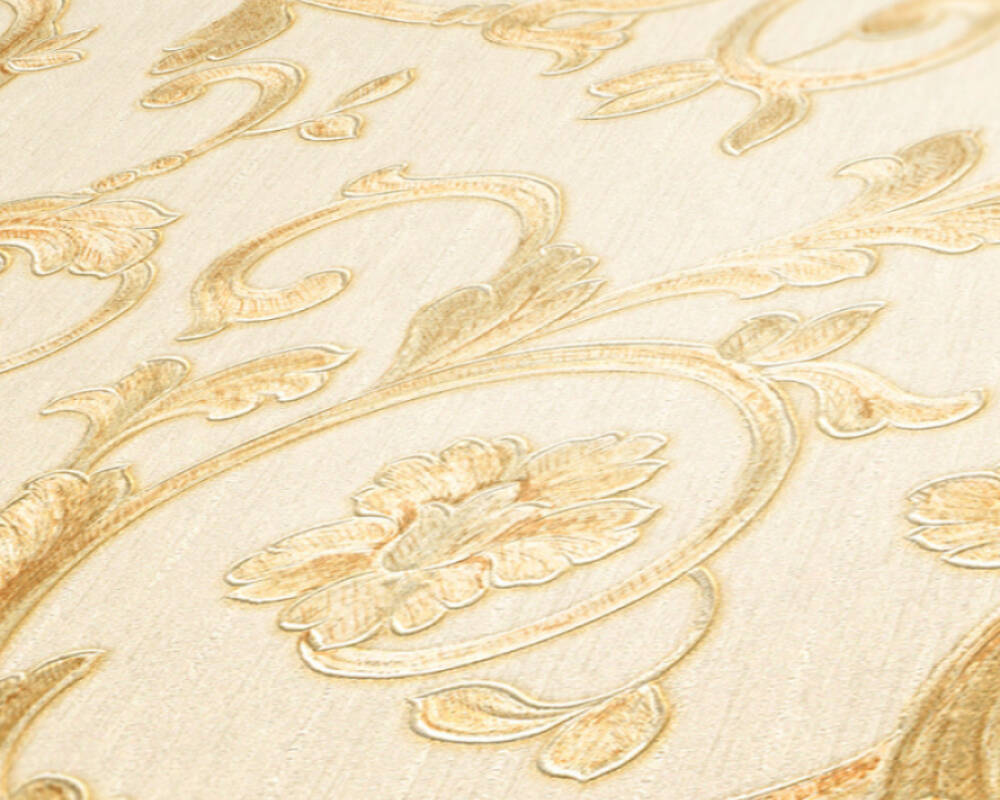 VERSACE HOME WALLPAPER «BEIGE, CREAM, GOLD, METALLIC» 343261