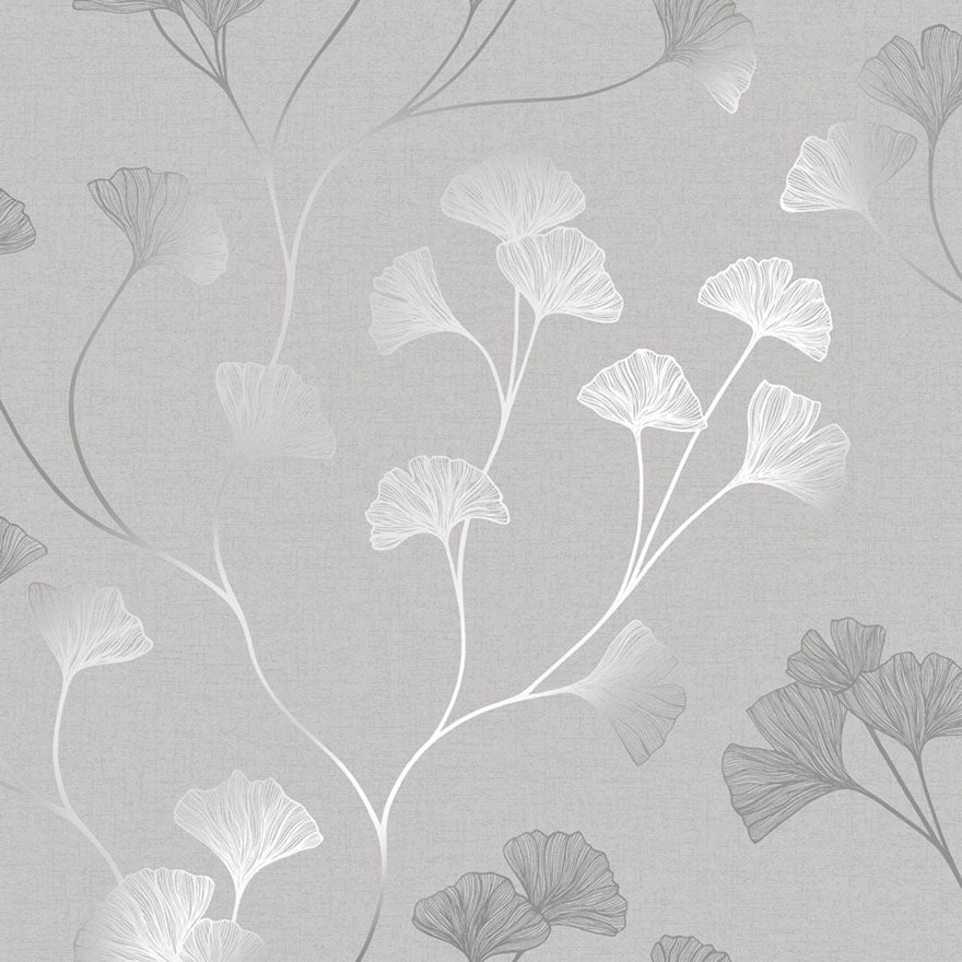 Glistening Ginkgo Grey/Silver