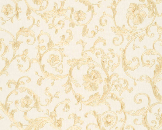 VERSACE HOME WALLPAPER «BEIGE, CREAM, GOLD, METALLIC» 343261