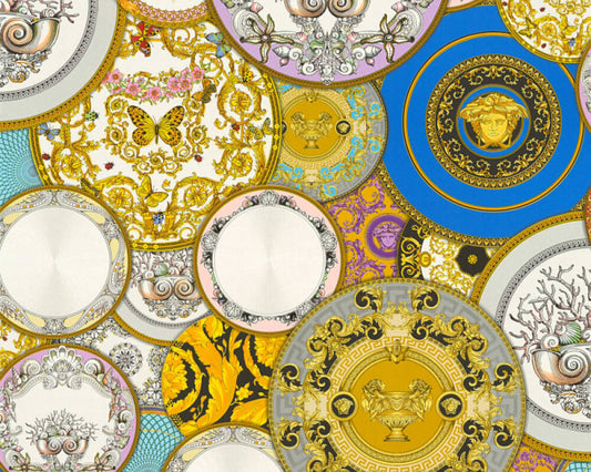 Versace Multi Colorored Plates 349011