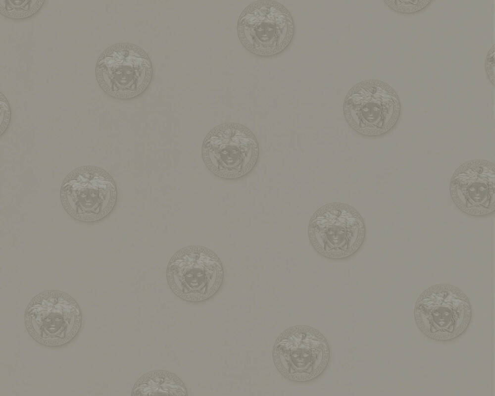 VERSACE HOME WALLPAPER «UNI, GREY» 348623