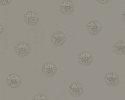 VERSACE HOME WALLPAPER «UNI, GREY» 348623