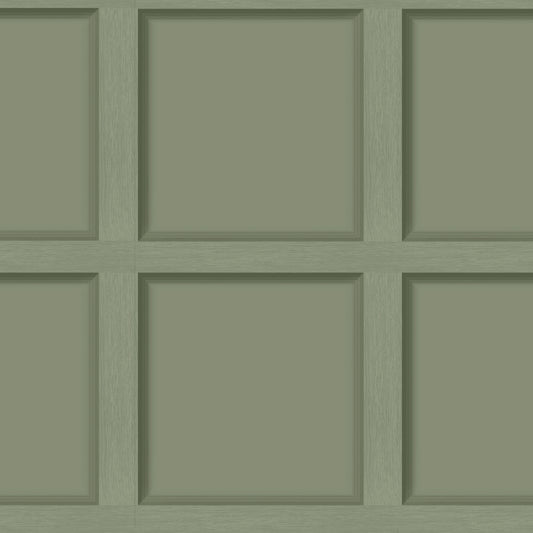 Modern Wood Panel Green