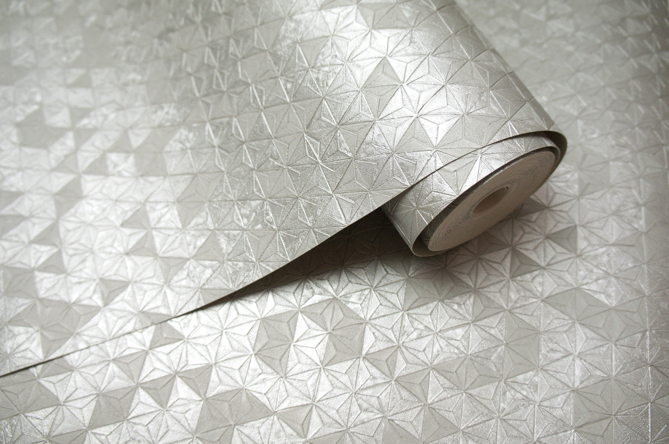 Origami Texture Grey