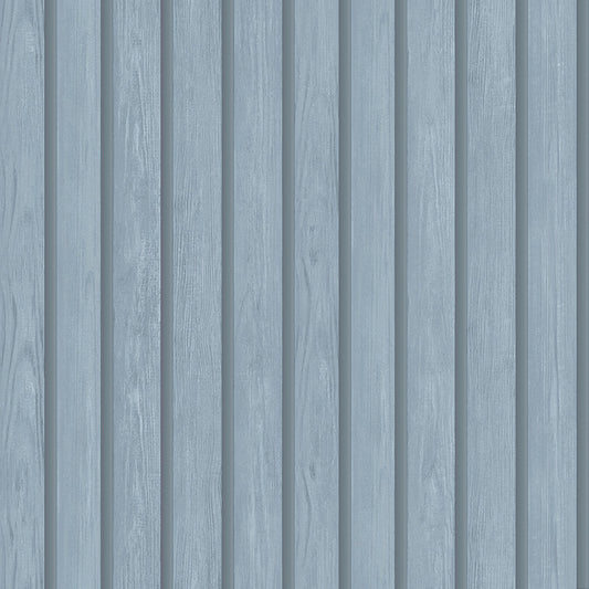 Wood Slat Blue