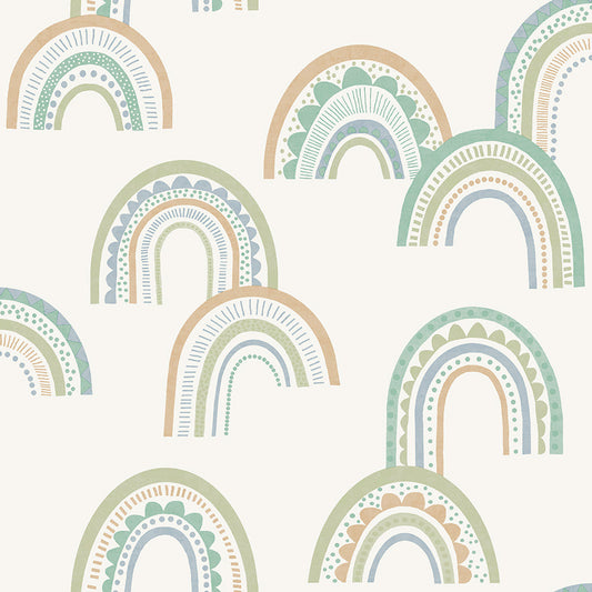 Boho Rainbow Green/Teal